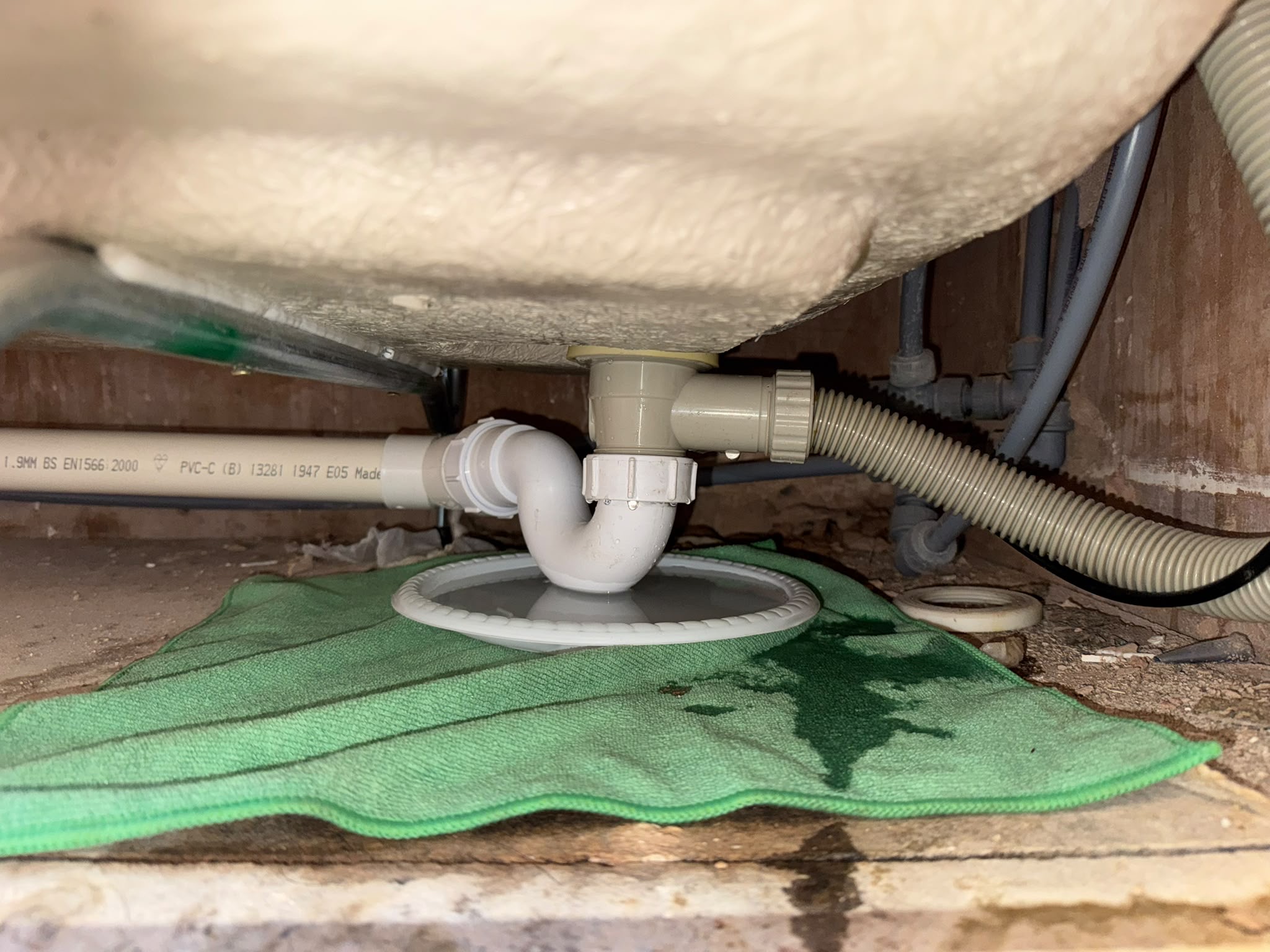 Leaking Bath Waste Repair