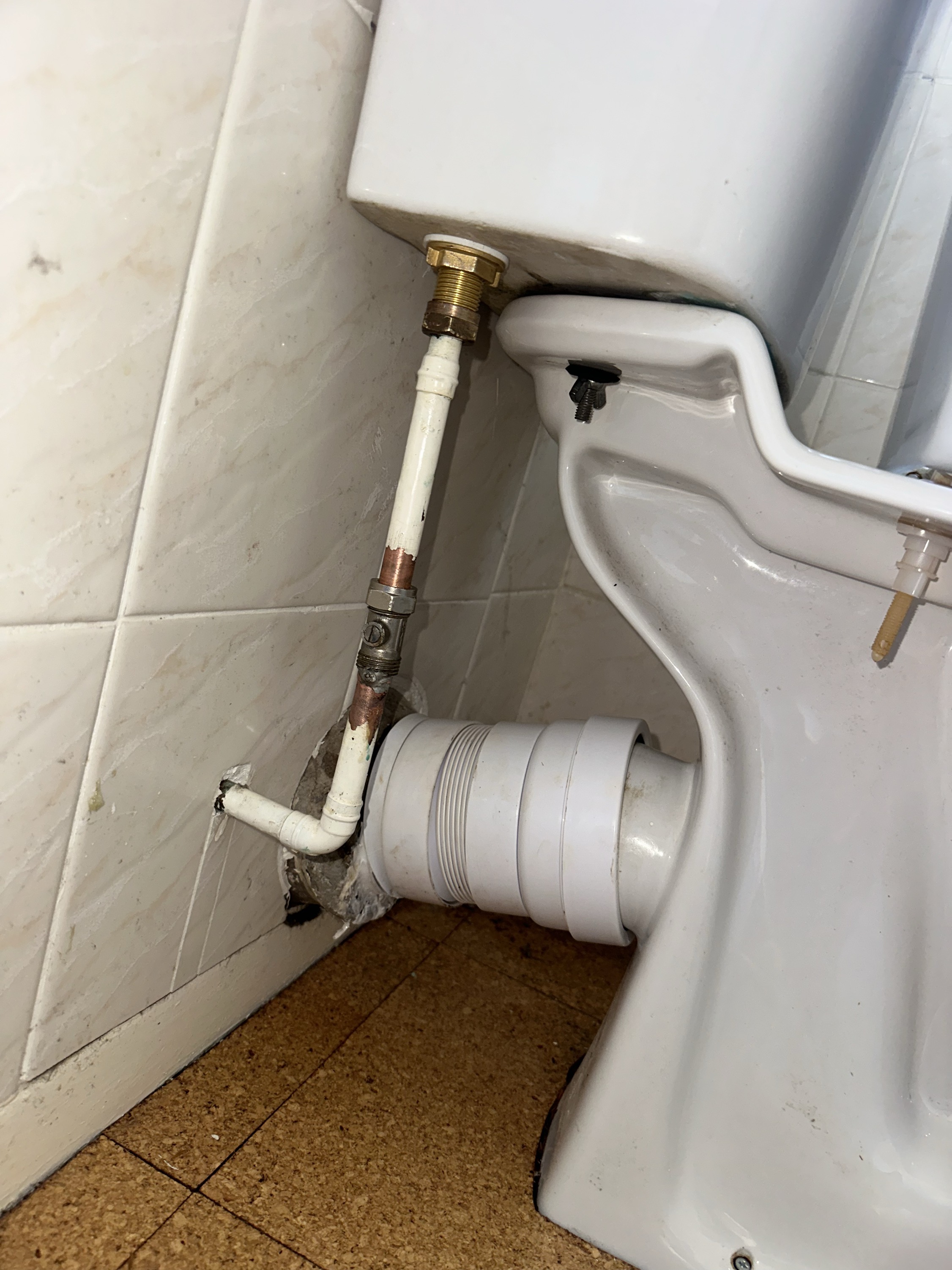 Toilet Refit & Pan Connector